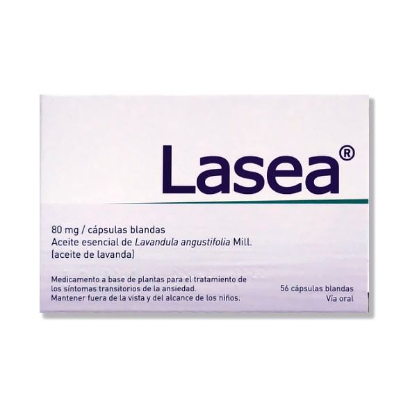 LASEA ACEITE ESENCIAL DE LAVANDA 80MG (56 COMPRIMIDOS)