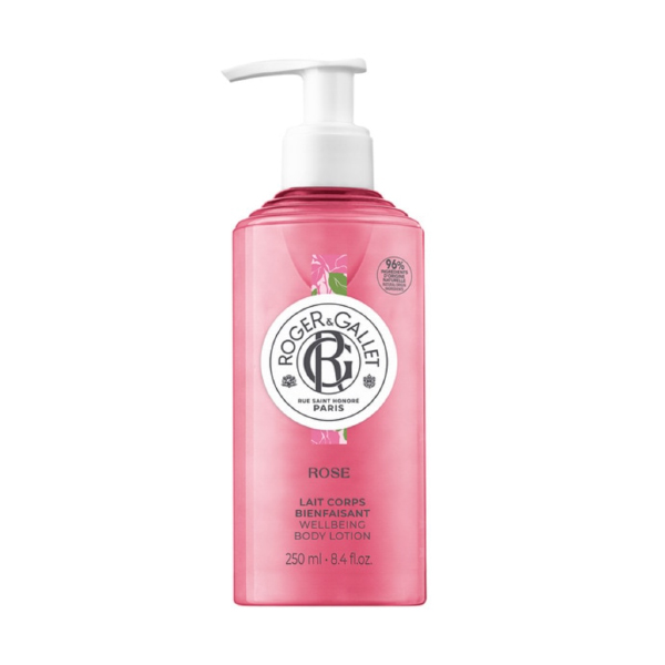 ROGER&GALLET ROSE LECHE CORPORAL BIENESTAR  (250ML)