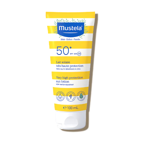 MUSTELA LECHE SOLAR MUY ALTA PROTECCION SPF50+ (100ML)