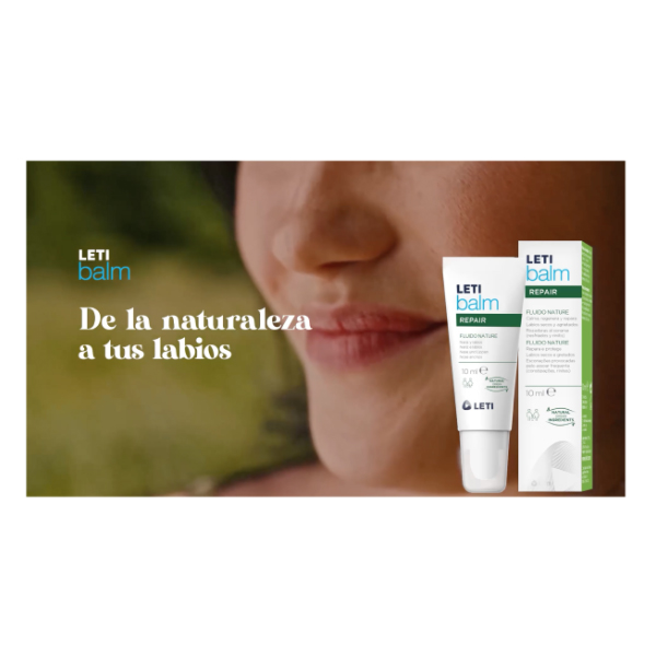 LETI LABORATORIOS LetiBalm Nature Fluido Reparador Nariz y Labios (15ml)