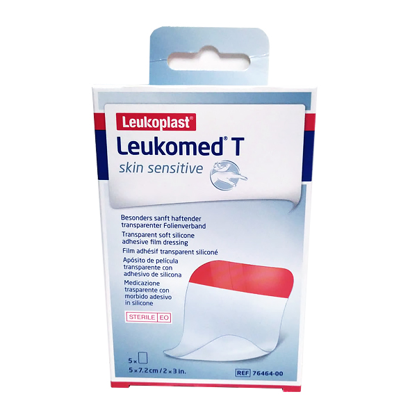 BSN MEDICAL LEUKOMED T PIEL SENSIBLE (5 APÓSITOS DE 5 X 7,2CM)
