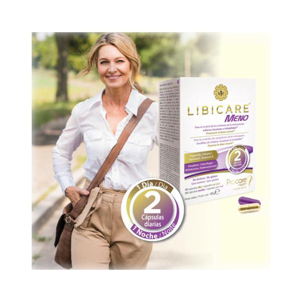PROCARE HEALTH LIBICARE MENO 100% NATURAL (30 CAPS. DIA+ 30CAPS. NOCHE)