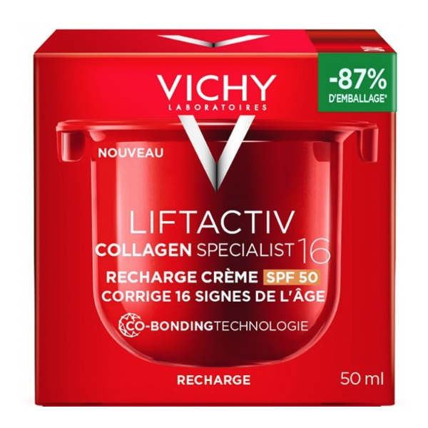 VICHY LIFTACTIV COLLAGEN SPECIALIST 16 CREMA DIA RECARGA  (50ML)
