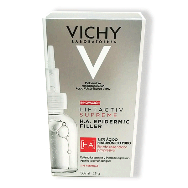 VICHY LIFTACTIV SUPREME H.A. EPIDERMIC FILLER SÉRUM ROSTRO Y OJOS ANTIARRUGAS ÁCIDO HIALURÓNICO (30ML)
