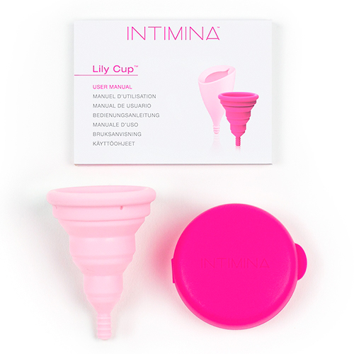 INTIMINA Lily Cup Compact Copa Menstrual Plegable (Tamaño A)