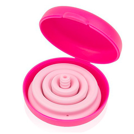 INTIMINA Lily Cup Compact Copa Menstrual Plegable (Tamaño A)