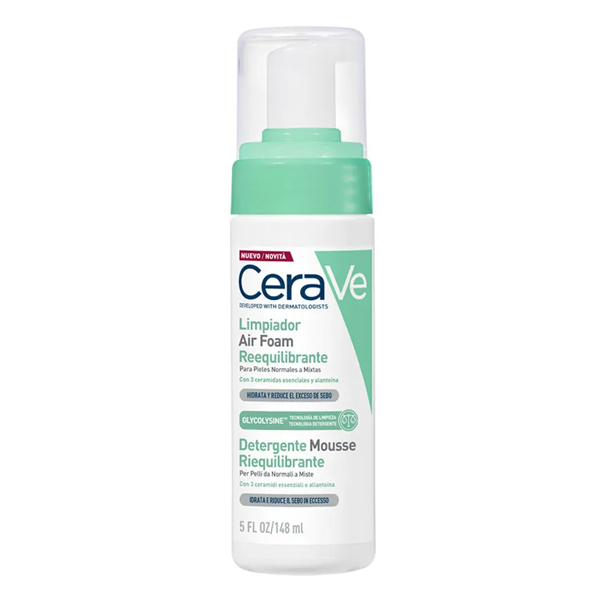 CERAVE LIMPIADOR AIR FOAM ESPUMA (148ML)