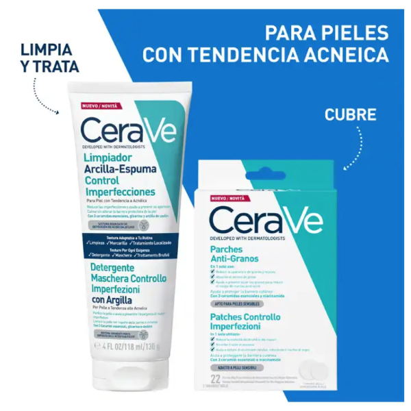 CERAVE LIMPIADOR ARCILLA-ESPUMA (118ML)
