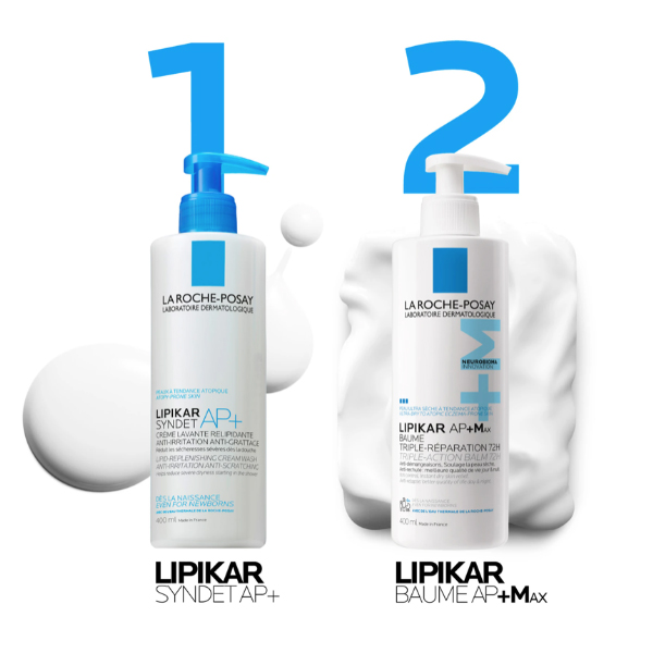 LA ROCHE POSAY LIPIKAR AP+MAX BÁLSAMO REPARADOR TRIPLE ACCIÓN 72H (200ML)