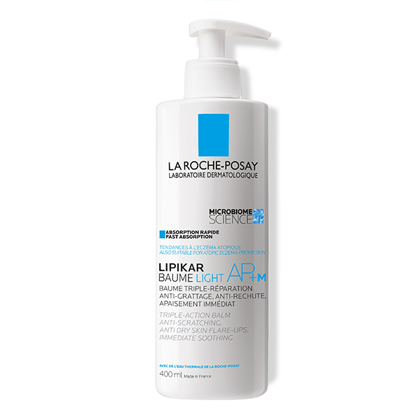LA ROCHE POSAY LIPIKAR BAUME LIGHT AP+M BÁLSAMO LIGERO HIDRATANTE CORPORAL ANTI-PICOR ANTI-REAPARICIÓN PARA PIELES CON TENDENCIA ATÓPICA (400ML)