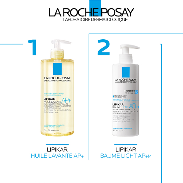 LA ROCHE POSAY LIPIKAR BAUME LIGHT AP+M BÁLSAMO LIGERO HIDRATANTE CORPORAL ANTI-PICOR ANTI-REAPARICIÓN PARA PIELES CON TENDENCIA ATÓPICA (400ML)
