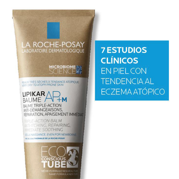 LA ROCHE POSAY LIPIKAR BAUME AP+M CARTON TUBO BÁLSAMO HIDRATANTE CORPORAL PIEL ATÓPICA (200ml)