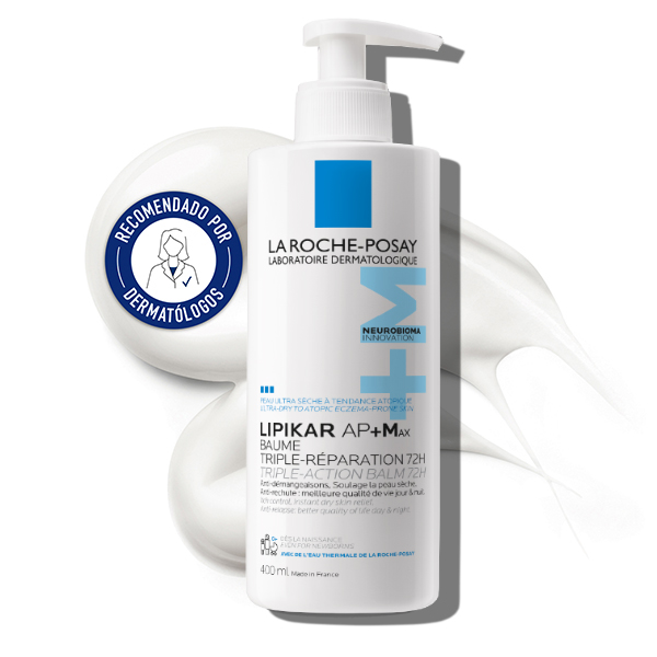 LA ROCHE POSAY LIPIKAR BAUME AP+MAX BÁLSAMO HIDRATANTE CORPORAL TRIPLE ACCIÓN (400ML) 