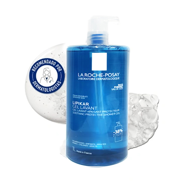 LA ROCHE POSAY LIPIKAR GEL DUCHA FAMILIAR FISIOLÓGICO (1 LITRO)