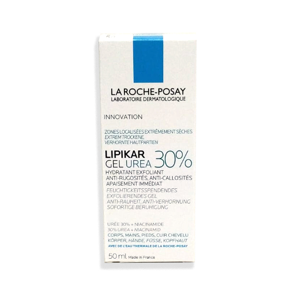 LA ROCHE POSAY LIPIKAR GEL UREA 30% HIDRATANTE EXFOLIANTE (50ML)