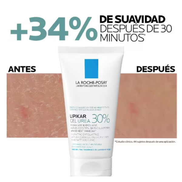 LA ROCHE POSAY LIPIKAR LECHE UREA 30% HIDRATANTE EXFOLIANTE (50ML)