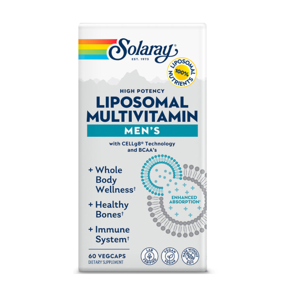 SOLARAY LIPOSOMAL MULTIVITAMIN MEN’S (60VEGCAPS)