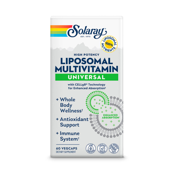 SOLARAY LIPOSOMAL MULTIVITAMIN UNIVERSAL (60 VEGCAPS)	