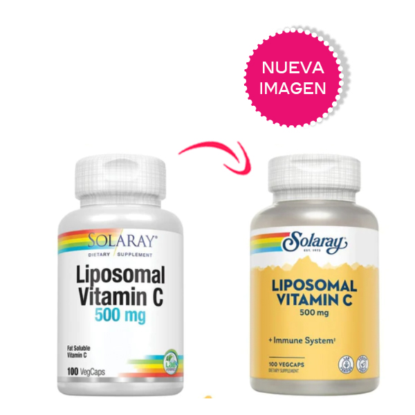 SOLARAY LIPOSOMAL VITAMINA C 500MG (100 VEGCAPS)