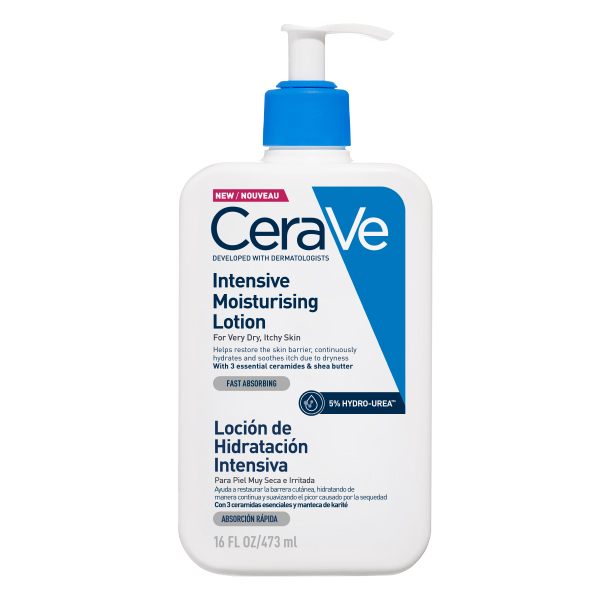 CERAVE LOCIÓN DE HIDRATACIÓN INTENSIVA PIEL SECA E IRRITADA  (DOSIFICADOR 473ML)