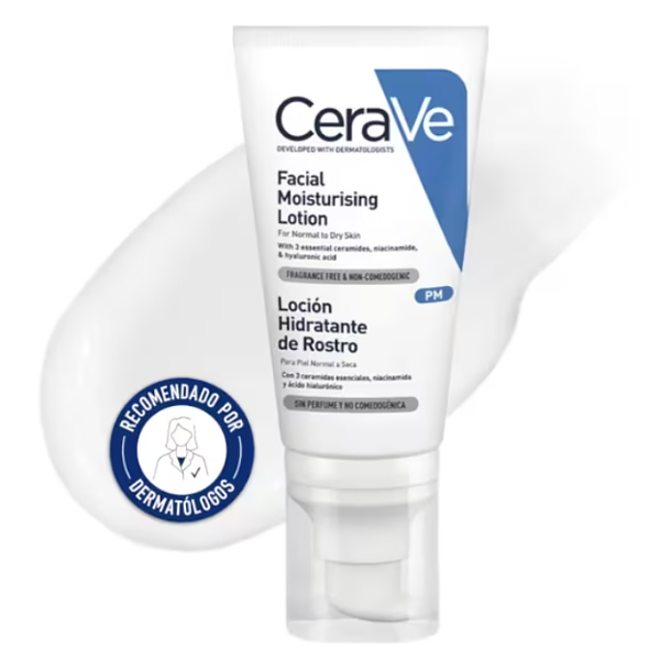 CERAVE LOCIÓN HIDRATANTE DE ROSTRO  (52ml)	