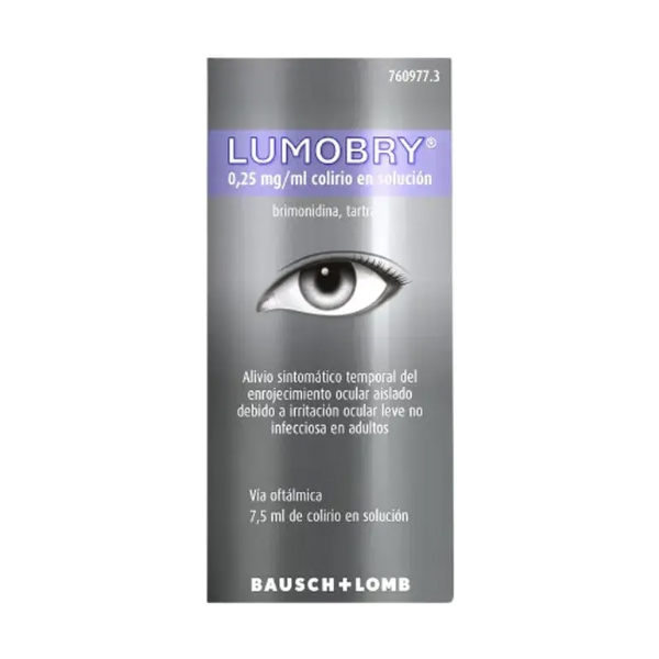 BAUSCH&LOMB LUMOBRY 0,25 MG/ML COLIRIO EN SOLUCION (1 FRASCO 10ML)