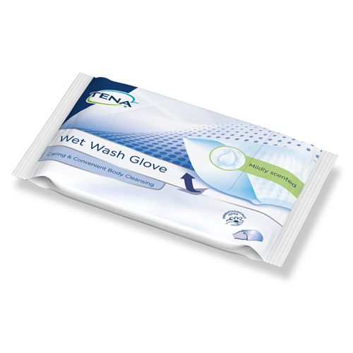 TENA Manoplas Húmedas Wet Wash Glove (8uds)