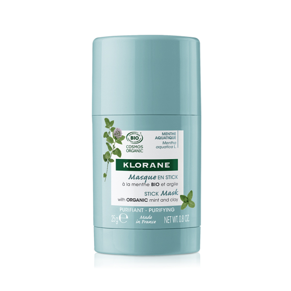 KLORANE Mascarilla en stick Purificante a la Menta acuática BIO (25G)