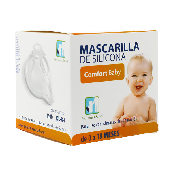 SISFARMA MASCARILLA DE SILICONA PEDIATRICS 0-18M (KRT-R-I)