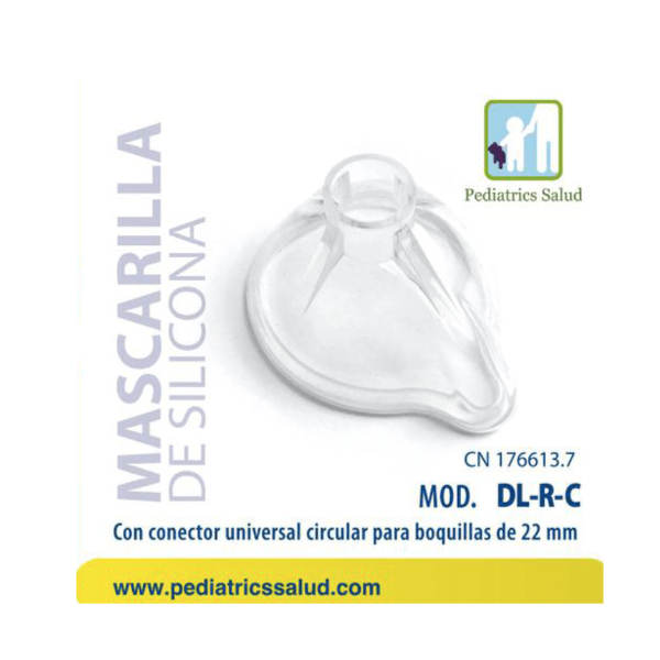 SISFARMA MASCARILLA DE SILICONA PEDIATRICS SALUD 18m -6 AÑOS (KRT-R-C)