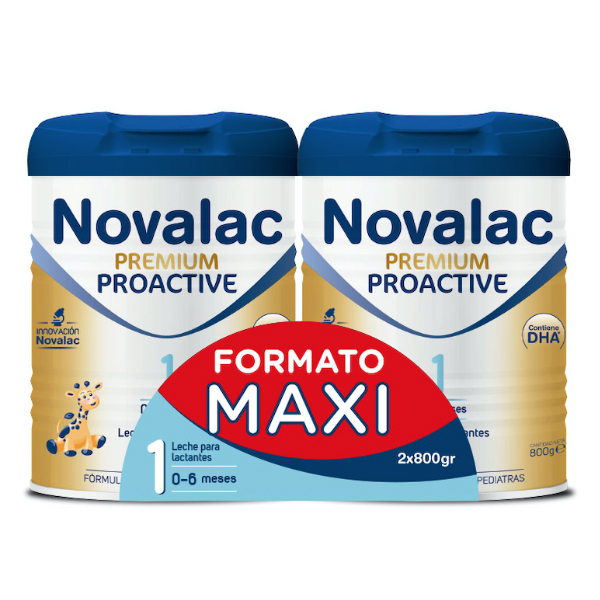 NOVALAC MAXI PACK NOVALAC PREMIUM PROACTIVE 1  (2 x 800g)