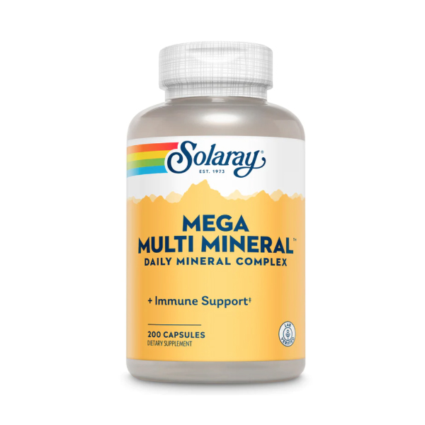SOLARAY MEGA MULTIMINERAL (120 vegcaps)