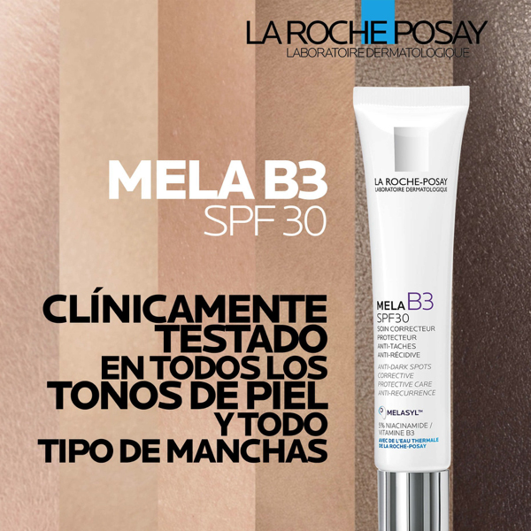 LA ROCHE POSAY MELA B3 CREMA SPF30 ANTI PIGMENTACIÓN CON NIACIDAMIDA (40ml) 