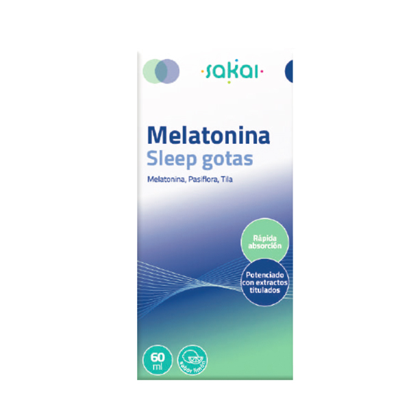 SAKAI LABORATORIOS MELATONINA SLEEP GOTAS sublingual (60ML)
