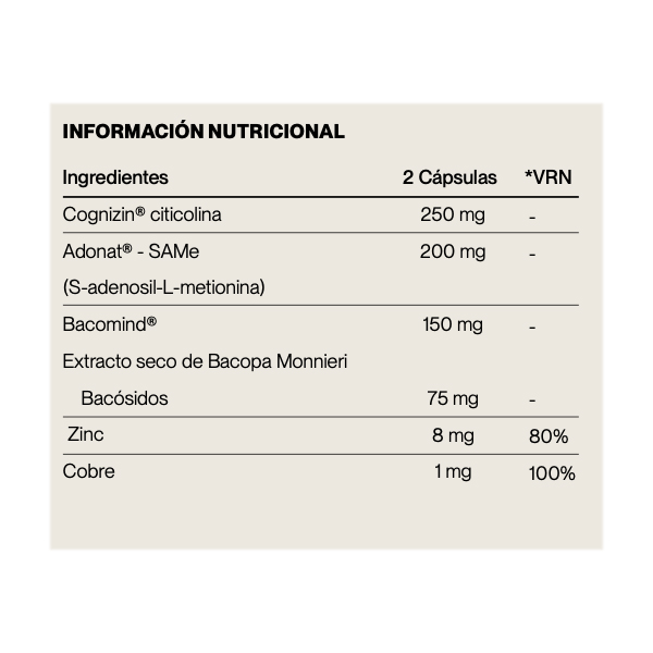 IVB WELLNES MEMORY-ON (60 CAPSULAS)