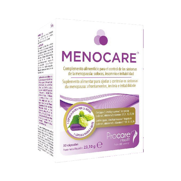 PROCARE HEALTH MENOCARE 100% NATURAL (30 CÁPSULAS)