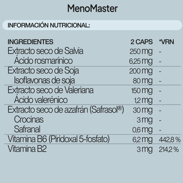 IVB WELLNES MENOMASTER (60 CÁPSULAS)