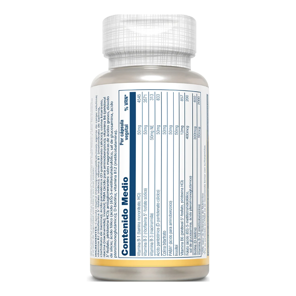 SOLARAY METHYL B-COMPLEX 50  (60 VEG.CÁPSULAS)