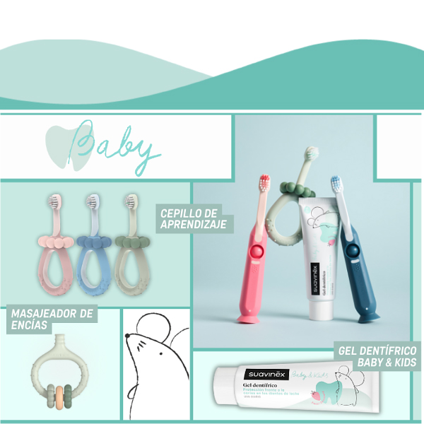 SUAVINEX MI PRIMER SET CUIDADO DENTAL +0M