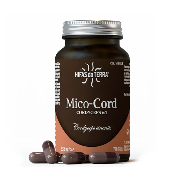 HIFAS DA TERRA MICO CORD CORDYCEPS (70 CAPS.660MG)