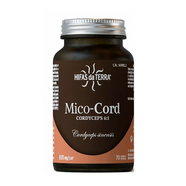 HIFAS DA TERRA MICO CORD CORDYCEPS (70 CAPS.660MG)