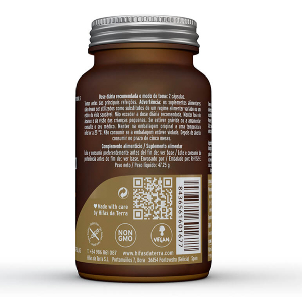 HIFAS DA TERRA Mico Corio HDT (70 Cápsulas 675mg)