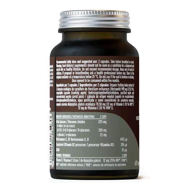 HIFAS DA TERRA MICO LEO + VIT.C (70 Cápsulas 677mg)