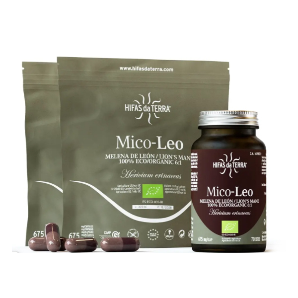 HIFAS DA TERRA MICO LEO + VIT.C (70 Cápsulas 677mg)