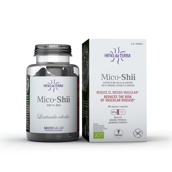 HIFAS DA TERRA Mico Shii Shiitake HDT (Cápsulas de 620mg)