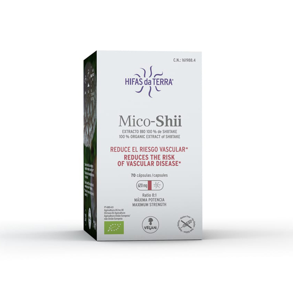 HIFAS DA TERRA Mico Shii Shiitake HDT (Cápsulas de 620mg)