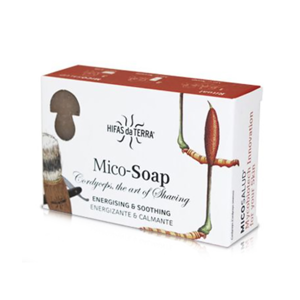HIFAS DA TERRA MICO-SOAP JABÓN CORDICEPS AFEITADO (2X75G)