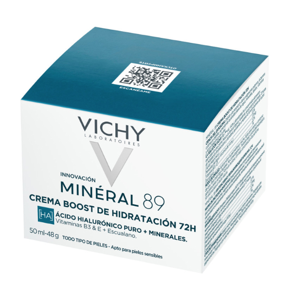 VICHY MINERAL 89 CREMA HIDRATANTE 72H LIGERA (50ml)