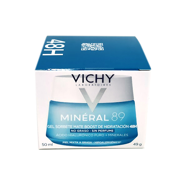 VICHY MINERAL 89 GEL SORBETE MATE (50ML)