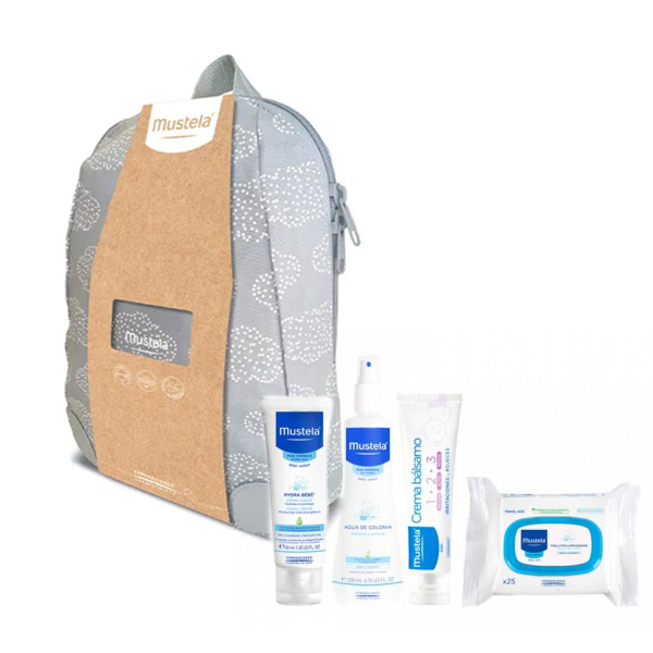 Comprar MUSTELA MOCHILA COLOR AZUL+ IMPRESCINDIBLES a precio online
